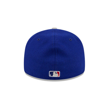 Fear of God Essentials Los Angeles Dodgers Blue Retro Crown 59FIFTY Fitted Hat