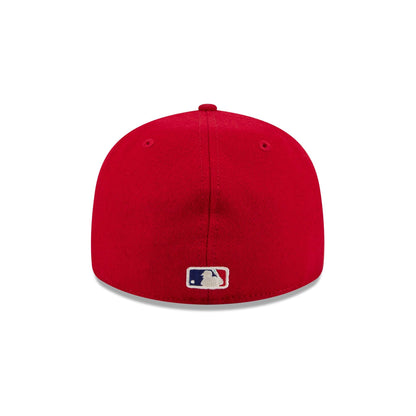 Fear of God Essentials Cincinnati Reds Red Retro Crown 59FIFTY Fitted Hat