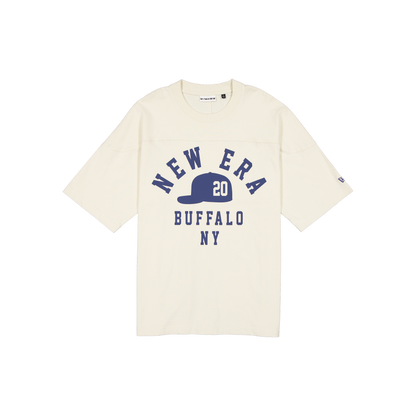 New Era Branded Cap Commuters Graphic Wine Cork T-Shirt