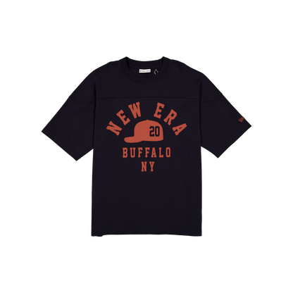 New Era Branded Cap Commuters Graphic Navy T-Shirt