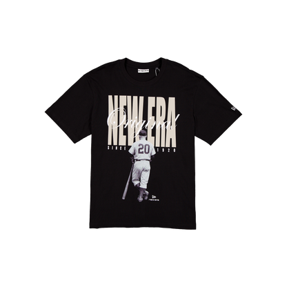 New Era Branded Player Graphic Black T-Shirt