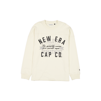 New Era Branded Cap Commuters Graphic Wine Cork Long Sleeve T-Shirt