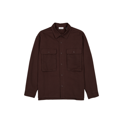 New Era Branded Cap Commuters British Khaki Shacket