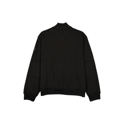 New Era Branded Cap Commuters Heritage Black Varsity Jacket