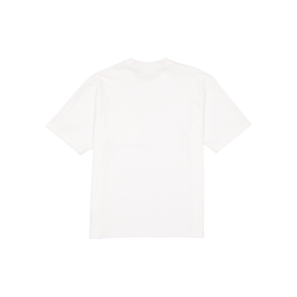 New Era Branded Alden II Heavyweight College White Pocket T-Shirt