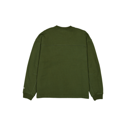 New Era Branded Alden II Combat Moss Crewneck