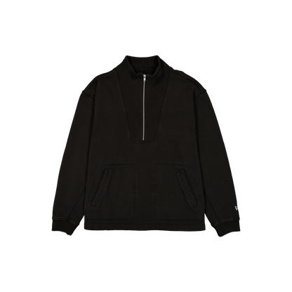 New Era Branded Alden Black Half-Zip