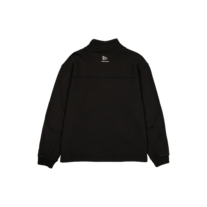 New Era Branded Alden Black Half-Zip