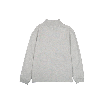 New Era Branded Alden Heather Gray Half-Zip