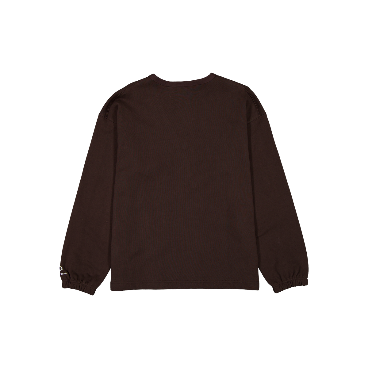 New Era Branded Alden Dark Brown Full-Zip Cardigan
