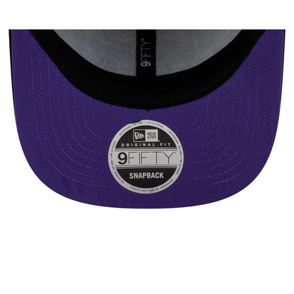 Nice Kicks x Los Angeles Lakers Y2K Flames 9FIFTY Original Fit Snapback Hat