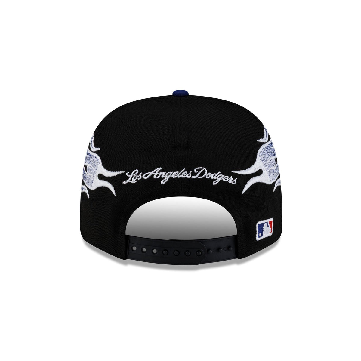 Nice Kicks x Los Angeles Dodgers Y2K Flames 9FIFTY Original Fit Snapback Hat