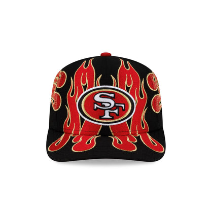 Nice Kicks x San Francisco 49ers Y2K Flames 9FIFTY Original Fit Snapback Hat