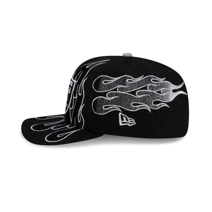 Nice Kicks x Las Vegas Raiders Y2K Flames 9FIFTY Original Fit Snapback Hat