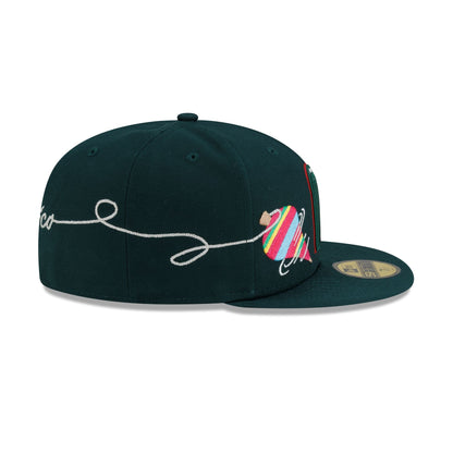 Mexico Baseball Trompo 59FIFTY Fitted Hat
