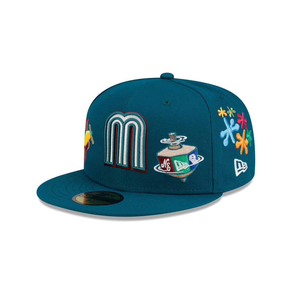 Mexico Baseball Juguetes 59FIFTY Fitted Hat