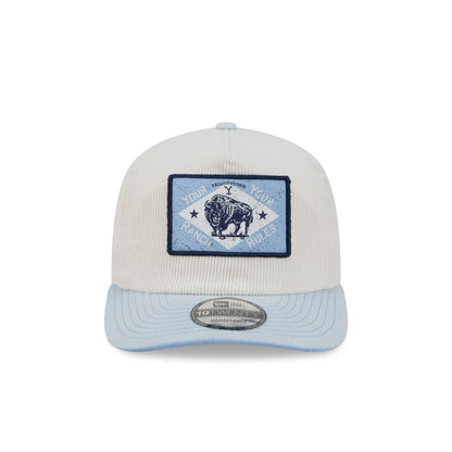 Yellowstone Chrome White Corduroy 19TWENTY Snapback Hat