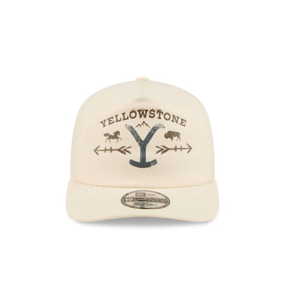 Yellowstone Chrome White 19TWENTY Snapback Hat