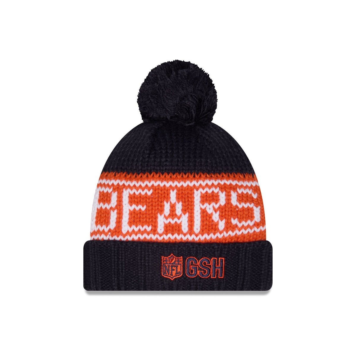 Chicago Bears 2026 Sideline Cold Weather Women's Pom Knit Hat