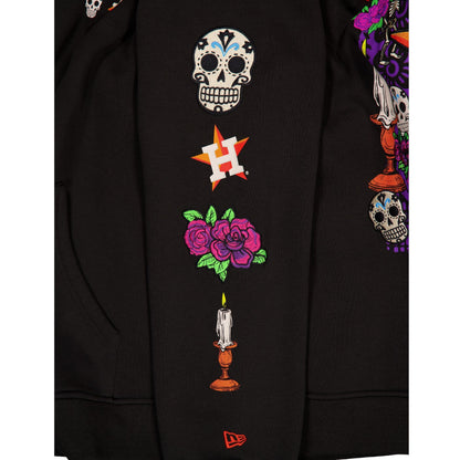Houston Astros Day of the Dead Black Hoodie