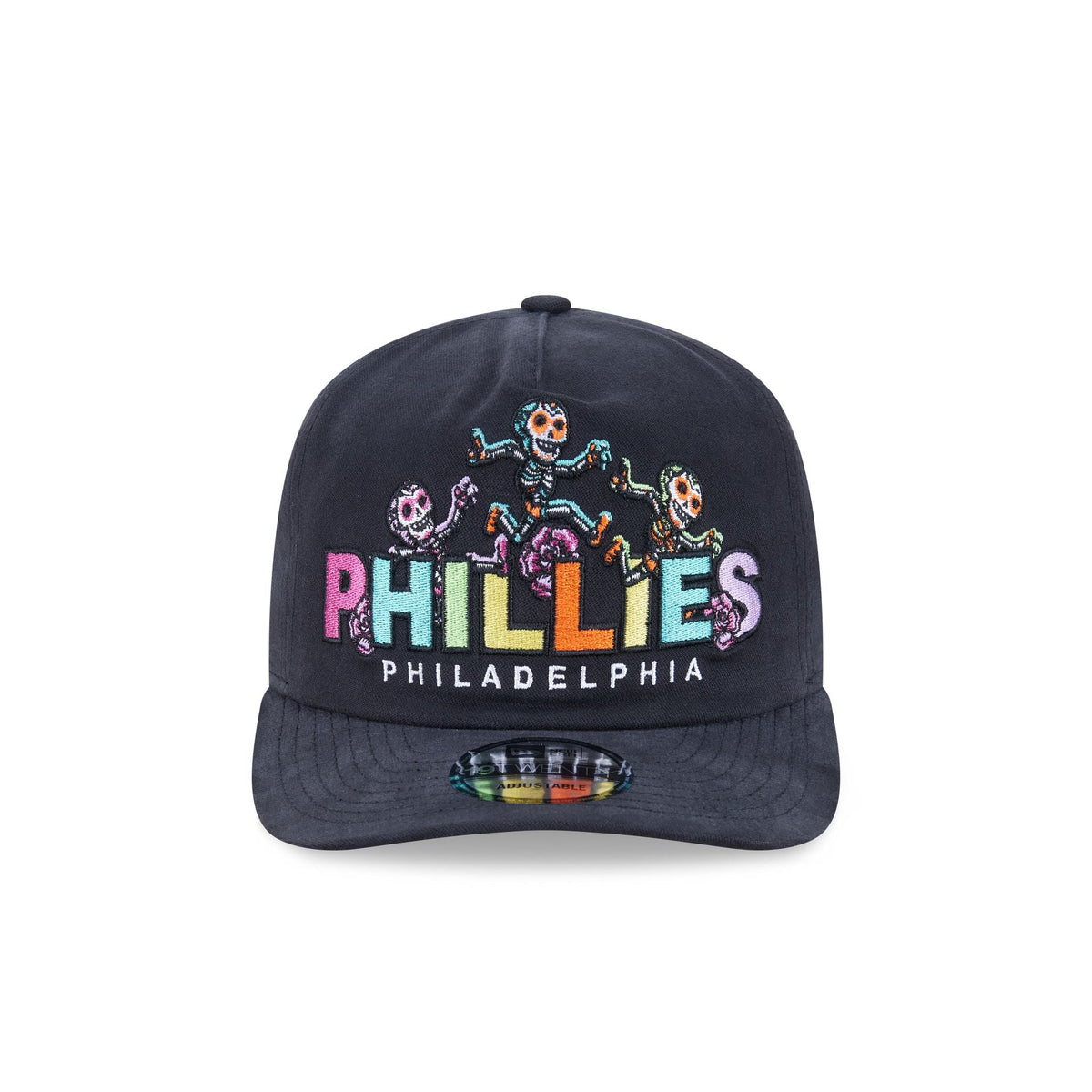 Philadelphia Phillies Day of the Dead Skeleton Dance 19TWENTY Snapback Hat