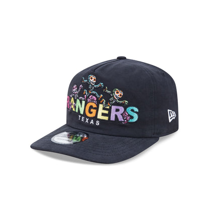 Texas Rangers Day of the Dead Skeleton Dance 19TWENTY Snapback Hat