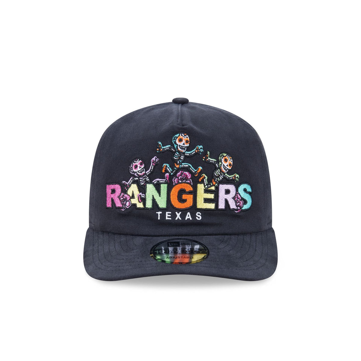 Texas Rangers Day of the Dead Skeleton Dance 19TWENTY Snapback Hat