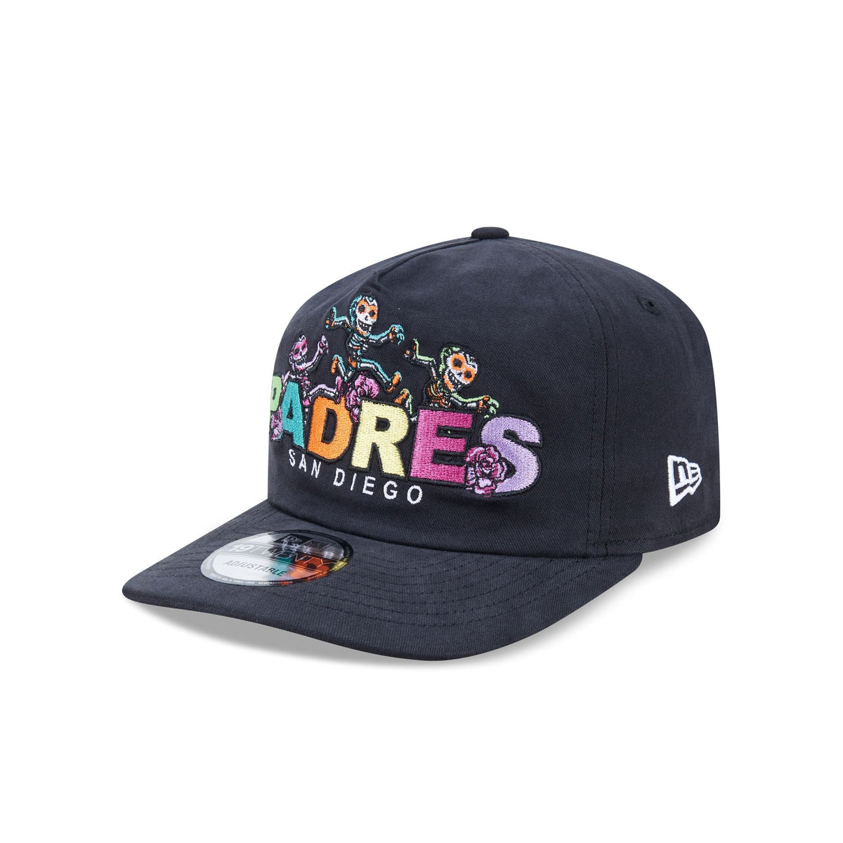 San Diego Padres Day of the Dead Skeleton Dance 19TWENTY Snapback Hat