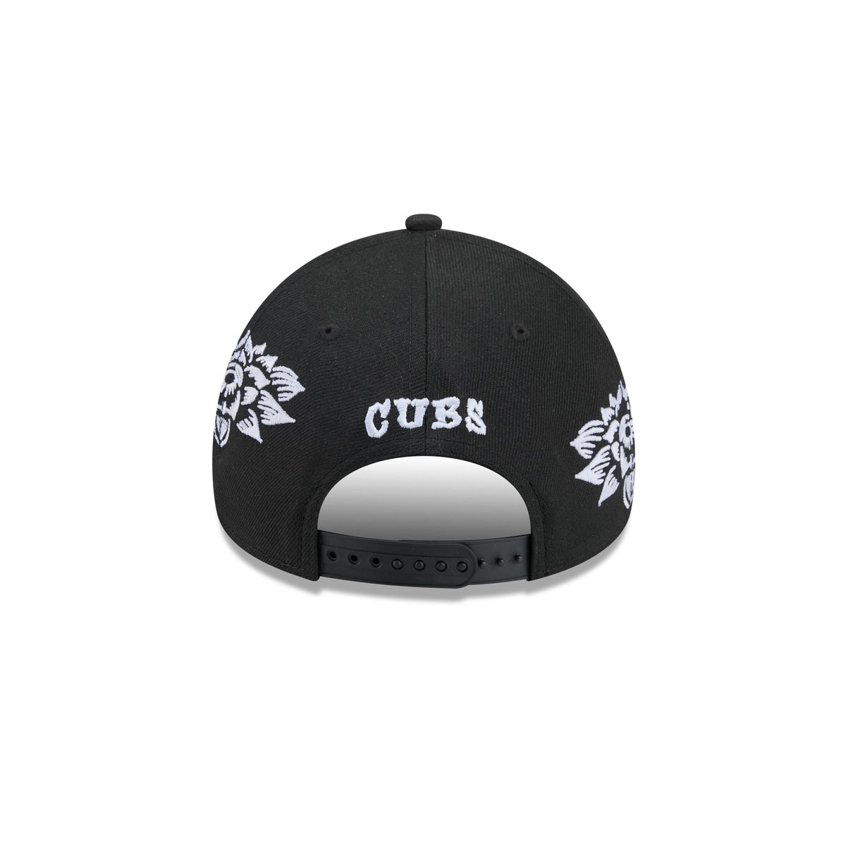 Chicago Cubs Day of the Dead Skull 9FORTY A-Frame Snapback Hat