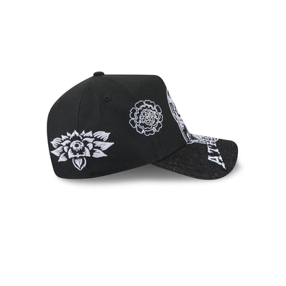 Athletics Day of the Dead Skull 9FORTY A-Frame Snapback Hat