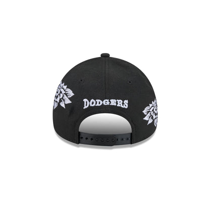 Los Angeles Dodgers Day of the Dead Skull 9FORTY A-Frame Snapback Hat