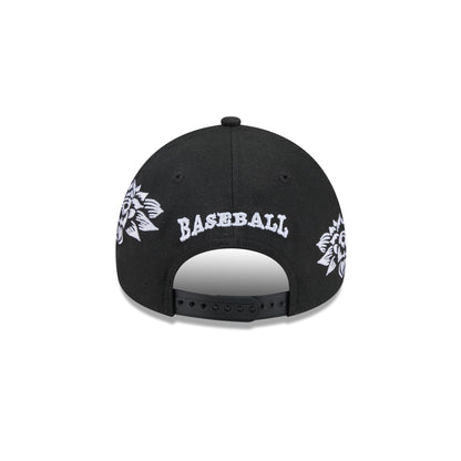 Mexico Baseball Day of the Dead Skull 9FORTY A-Frame Snapback Hat