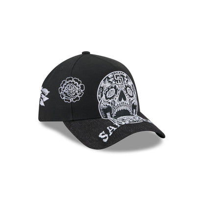 San Diego Padres Day of the Dead Skull 9FORTY A-Frame Snapback Hat