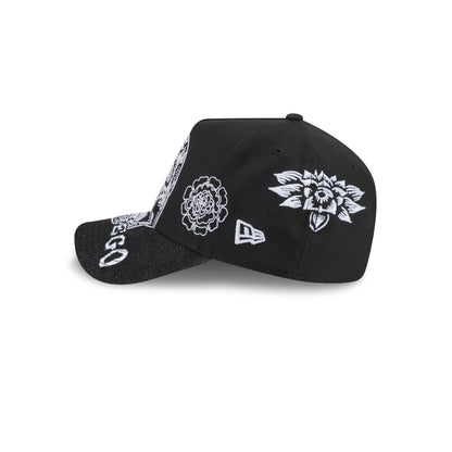 San Diego Padres Day of the Dead Skull 9FORTY A-Frame Snapback Hat