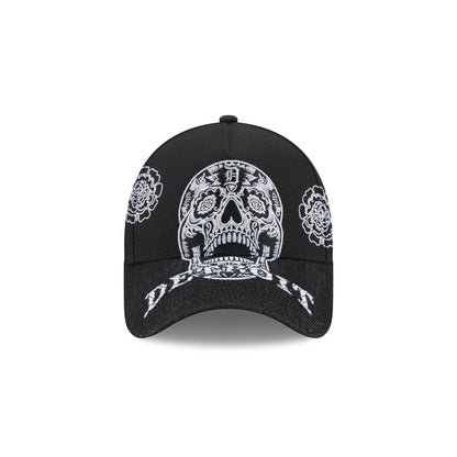 Detroit Tigers Day of the Dead Skull 9FORTY A-Frame Snapback Hat