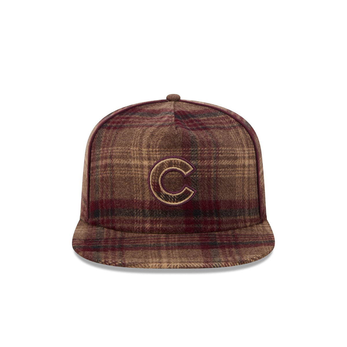 Chicago Cubs Fall Plaid 19TWENTY Snapback Hat
