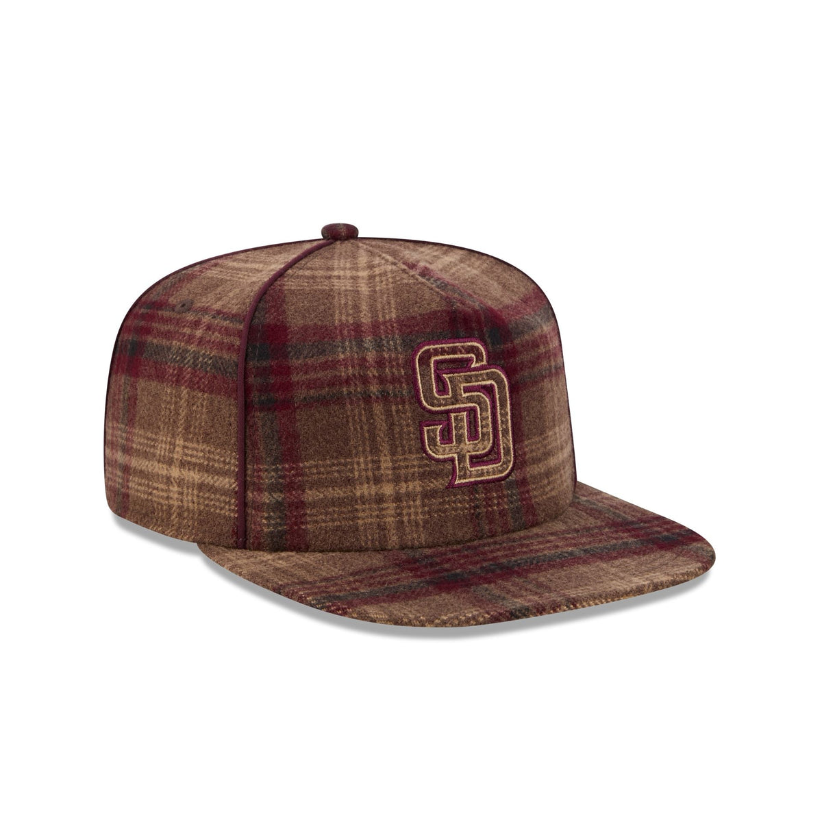 San Diego Padres Fall Plaid 19TWENTY Snapback Hat