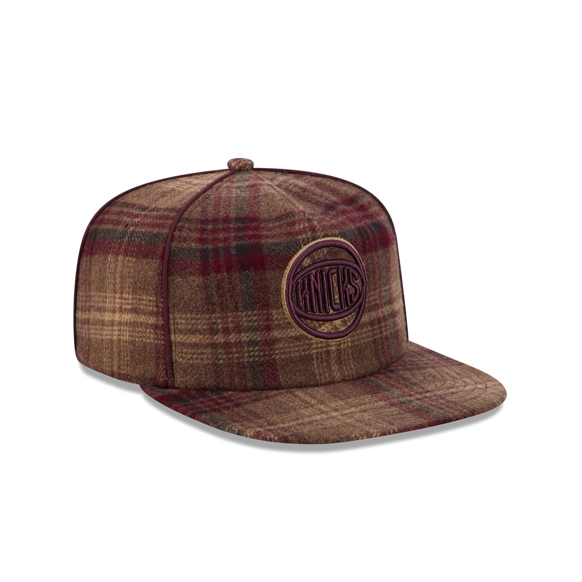 New York Knicks Fall Plaid 19TWENTY Snapback Hat