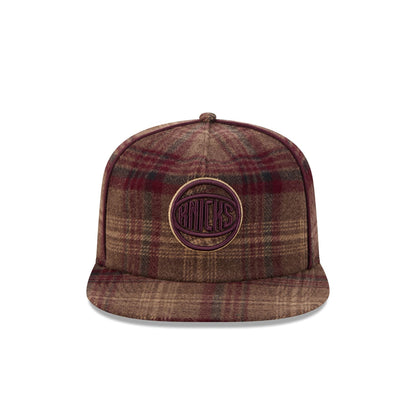 New York Knicks Fall Plaid 19TWENTY Snapback Hat