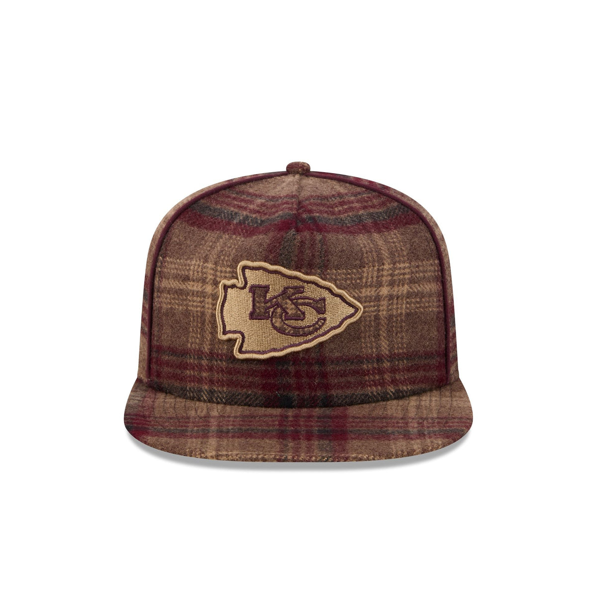 Kansas City Chiefs Fall Plaid 19TWENTY Snapback Hat