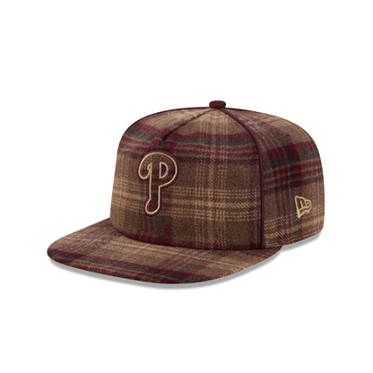 Philadelphia Phillies Fall Plaid 19TWENTY Snapback Hat