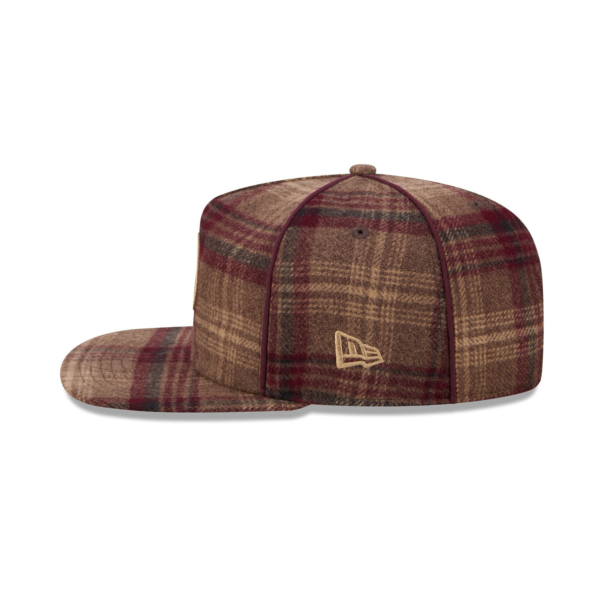 Boston Celtics Fall Plaid 19TWENTY Snapback Hat