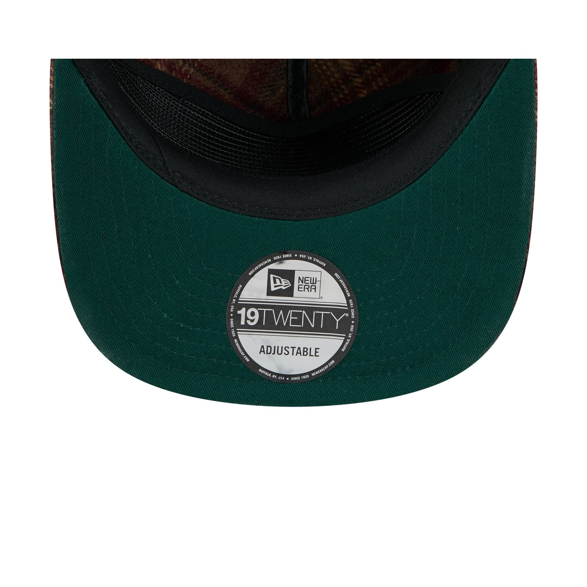 Boston Celtics Fall Plaid 19TWENTY Snapback Hat