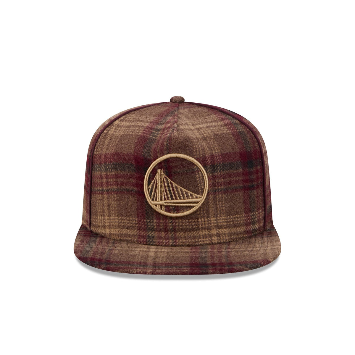 Golden State Warriors Fall Plaid 19TWENTY Snapback Hat