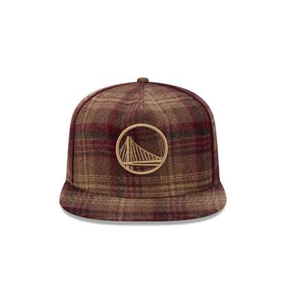 Golden State Warriors Fall Plaid 19TWENTY Snapback Hat