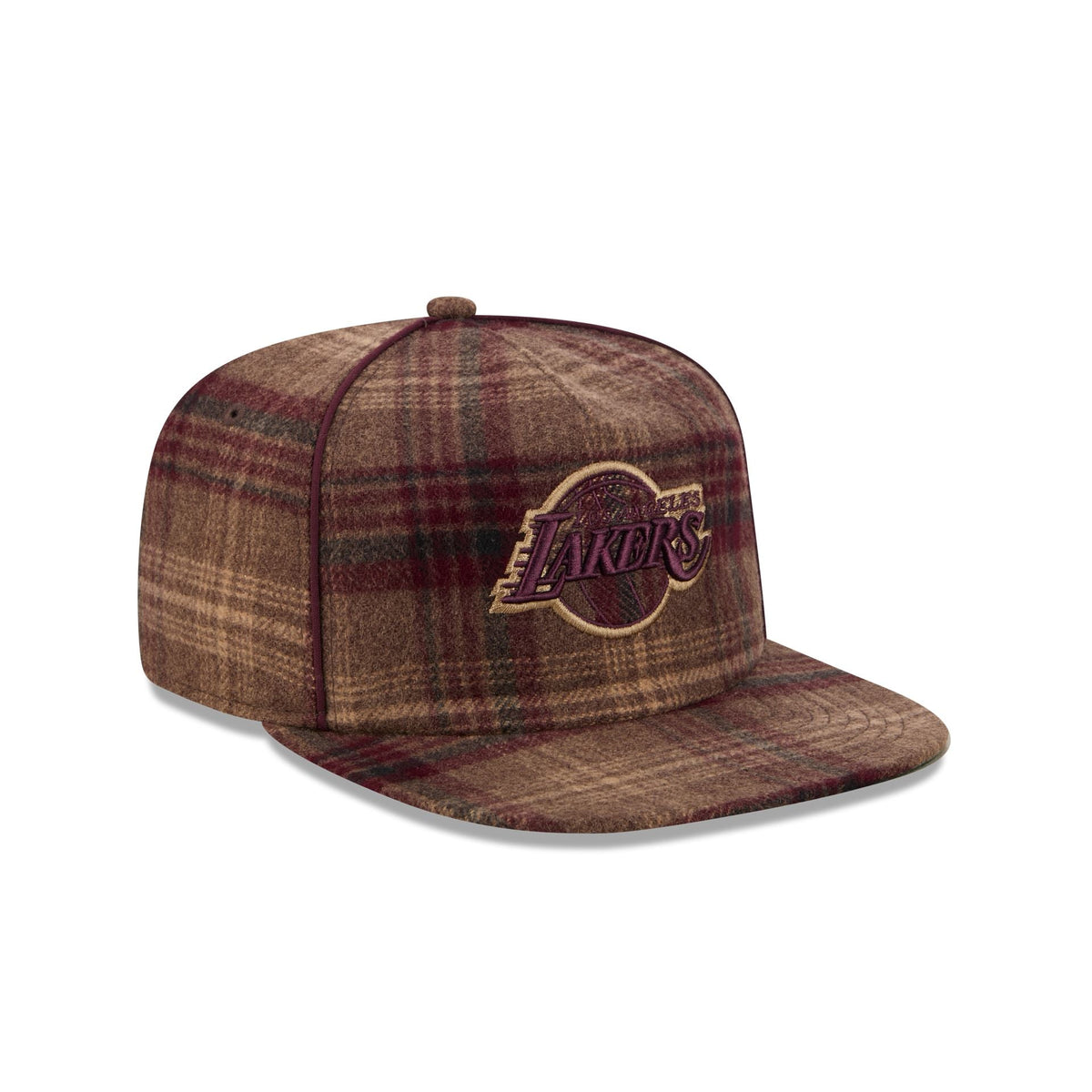 Los Angeles Lakers Fall Plaid 19TWENTY Snapback Hat