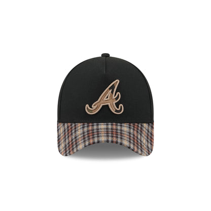 Atlanta Braves Fall Plaid Visor 59FORTY A-Frame Fitted Hat