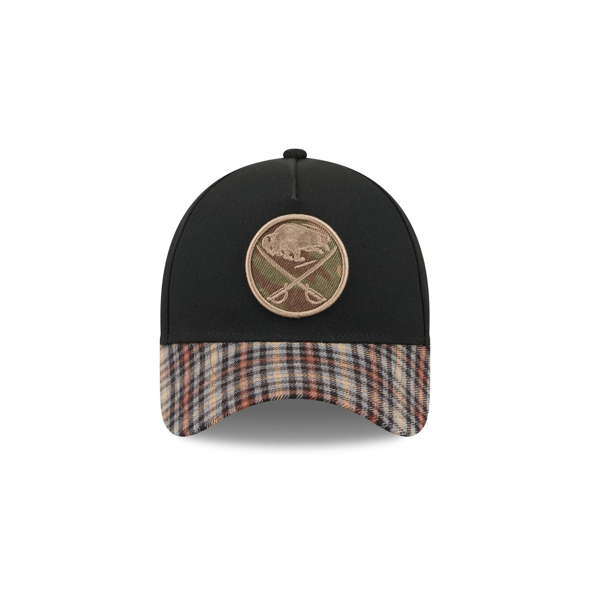 Buffalo Sabres Fall Plaid Visor 59FORTY A-Frame Fitted Hat