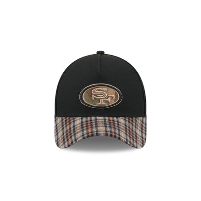 San Francisco 49ers Fall Plaid Visor 59FORTY A-Frame Fitted Hat