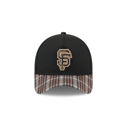 San Francisco Giants Fall Plaid Visor 59FORTY A-Frame Fitted Hat
